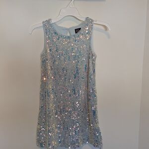 Lilt Shimmering Sequin Kids Dress